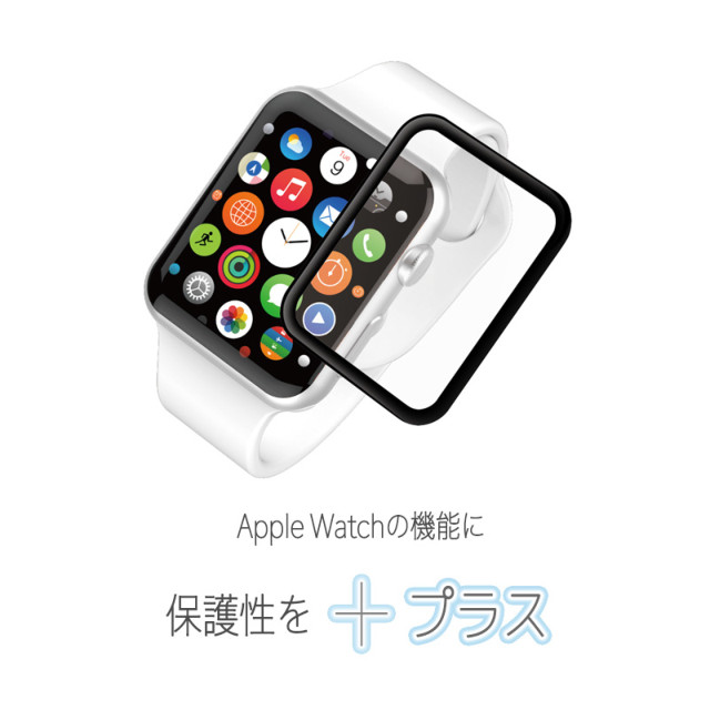 【Apple Watch フィルム 40mm】3D  Curved  Full Screen  Tempered Glass (Black) for Apple Watch Series5/4goods_nameサブ画像