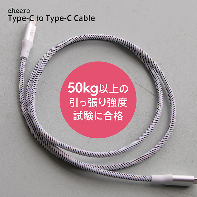 Type-C to Type-C Cable 100cmサブ画像
