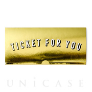 TICKET CARD (GOLD)
