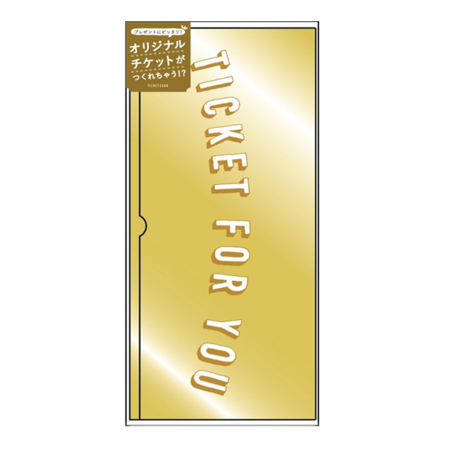TICKET CARD (GOLD)サブ画像