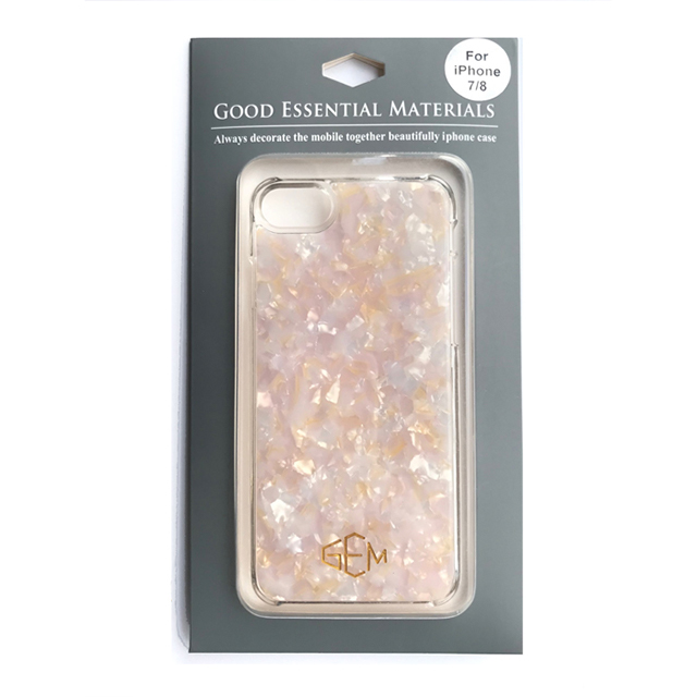 【iPhoneSE(第2世代)/8/7/6s/6 ケース】GOOD ESSENTIAL MATERIALS (ホワイトピンク)goods_nameサブ画像