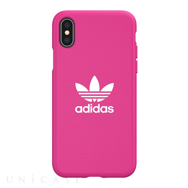 【iPhoneXS/X ケース】adicolor Moulded Case (shock pink)