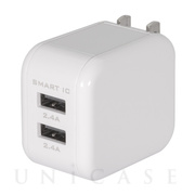 AC-USB充電器 USB×2 合計4.8A(2.4A＋2.4A...