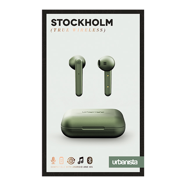 【完全ワイヤレスイヤホン】Stockholm True Wireless (Olive Green)サブ画像