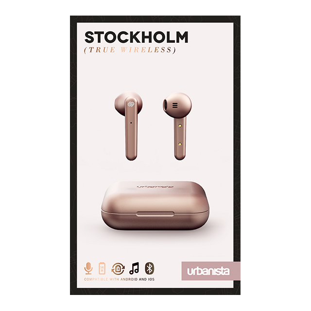 【完全ワイヤレスイヤホン】Stockholm True Wireless (Rose Gold - Pink)サブ画像