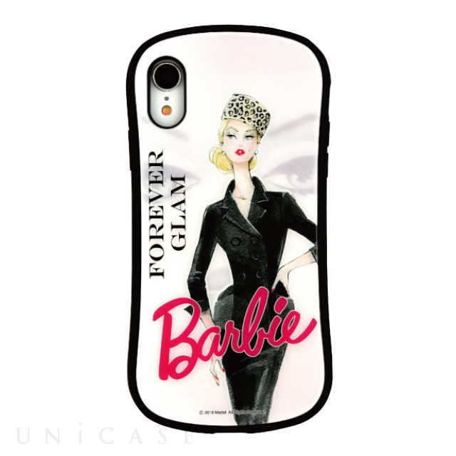 【iPhoneXR ケース】Barbie ハイブリッドガラスケース (スーツ)