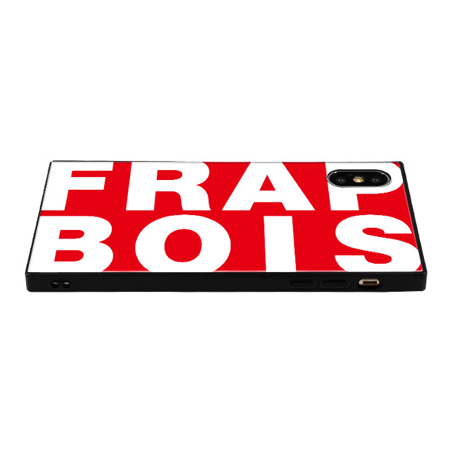 【iPhoneXS/X ケース】FRAPBOIS スクエア型 ガラスケース (FRAPBOIS RED)サブ画像
