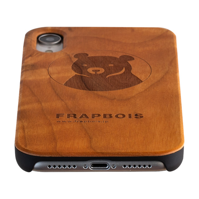 【iPhoneXR ケース】WOODケース (A Solid BEAR)サブ画像