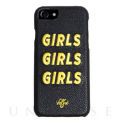 【iPhone8/7/6s/6 ケース】GIRLS GIRLS  GIRLS (YELLOW)