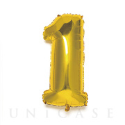 NUMBER BALLOON (GOLD1)