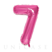 NUMBER BALLOON (PINK7)