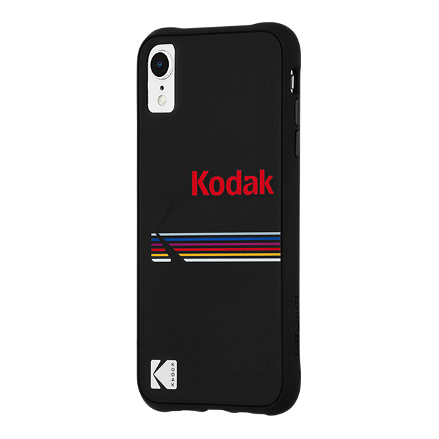 【iPhoneXR ケース】Kodak Case (Kodak Matte Black + Shiny Black Logo)サブ画像