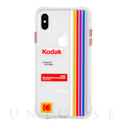 【iPhoneXS/X ケース】Kodak Case (Kodak Striped Kodachrome Super 8)