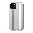 【iPhone11 Pro ケース】ZERO HALLIBURTON Hybrid Shockproof Flip for iPhone11 Pro  (Silver)
