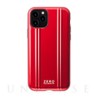 【iPhone11 Pro ケース】ZERO HALLIBURTON Hybrid Shockproof case for iPhone11 Pro (Red)