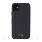 【iPhone11 ケース】ZERO HALLIBURTON Hybrid Shockproof Flip case for iPhone11 (Black)