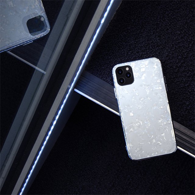 【iPhone11 Pro ケース】Glass Shell Case for iPhone11 Pro (white)サブ画像