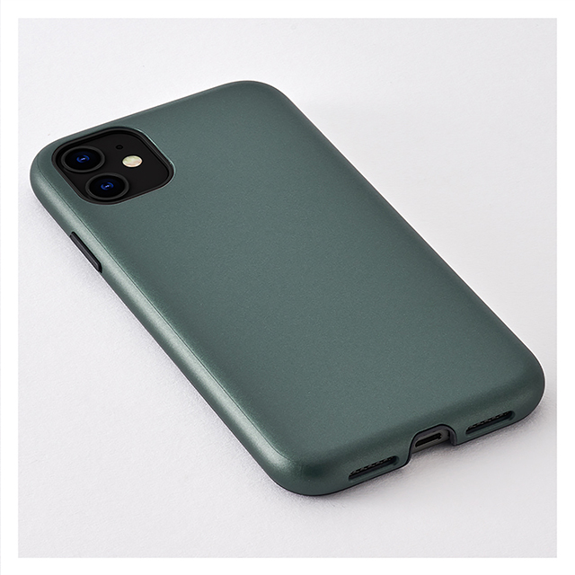 【iPhone11/XR ケース】Smooth Touch Hybrid Case for iPhone11 (blue gray)サブ画像