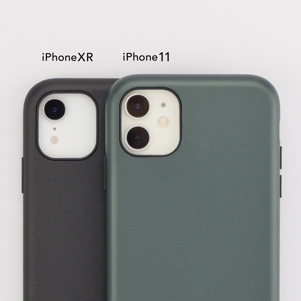 【iPhone11/XR ケース】Smooth Touch Hybrid Case for iPhone11 (blue gray)goods_nameサブ画像