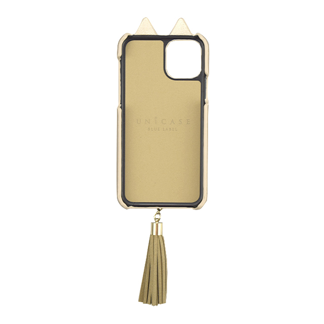 【iPhone11 Pro ケース】Tassel Tail Cat Case for iPhone11 Pro (gold)サブ画像