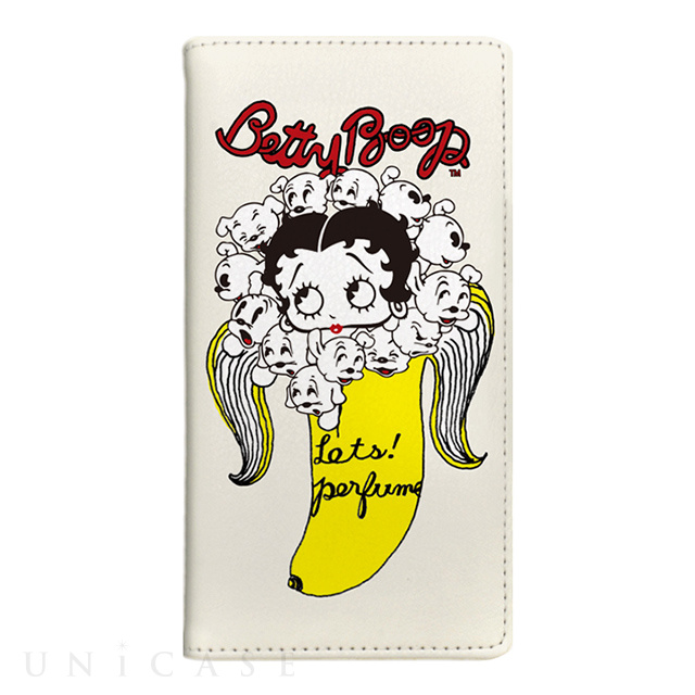 【iPhoneXS/X ケース】yanagida masami × Betty Boop 手帳型ケース (パヒューム日和に囁く気まぐれベティー)