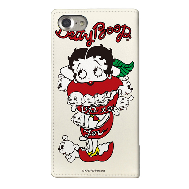 【iPhone8/7/6s/6 ケース】yanagida masami × Betty Boop 手帳型ケース (モギタテボイスがはにかむゴキゲンベティー)サブ画像
