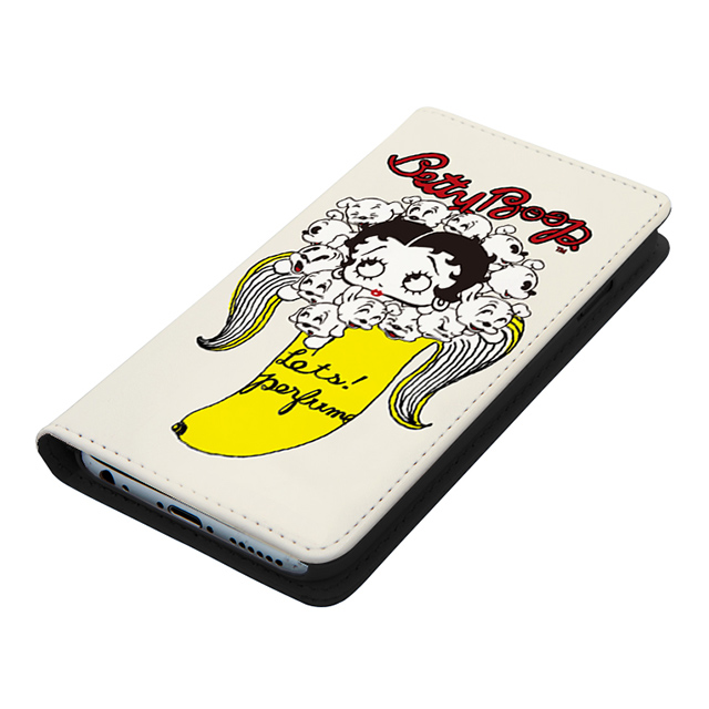 【iPhoneXS/X ケース】yanagida masami × Betty Boop 手帳型ケース (パヒューム日和に囁く気まぐれベティー)サブ画像
