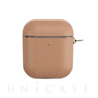【AirPods ケース】AirPods Case（beige leather）