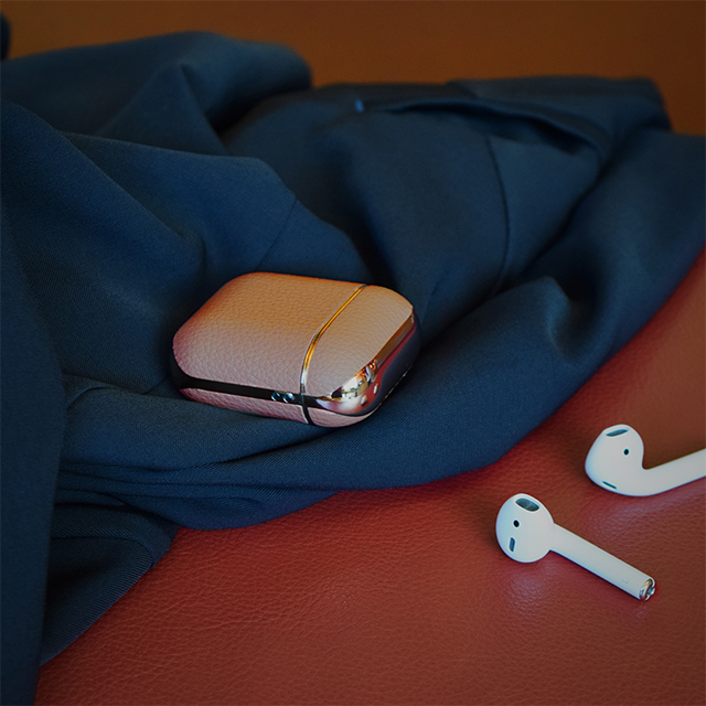 【AirPods(第2/1世代) ケース】AirPods Case（brown fabric）goods_nameサブ画像