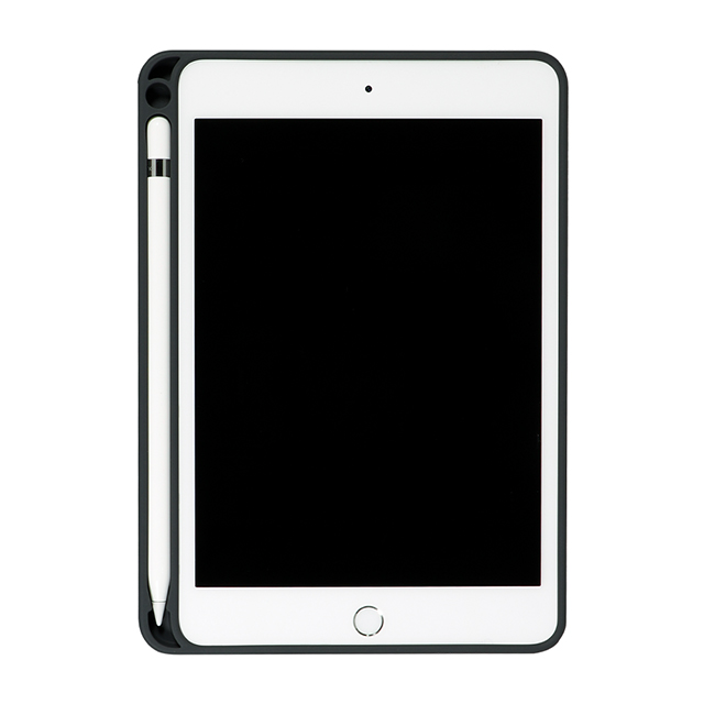 【iPad mini(第5世代) ケース】Apple Pencil収納用ペンホルダー付きケース (ブラック)goods_nameサブ画像