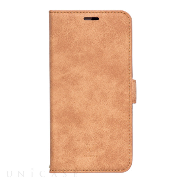 【iPhone11 ケース】手帳型ケース Style Natural (Camel)