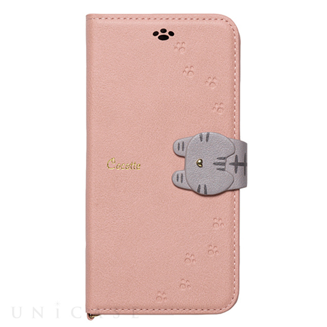【iPhone11 ケース】手帳型ケース Cocotte (Pink Beige)
