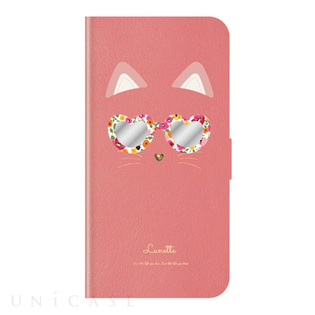 【iPhone11 ケース】手帳型ケース Lunette (Pink)