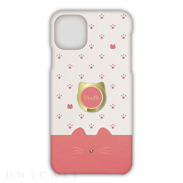 【iPhone11 ケース】背面ケース Minette (Pink)