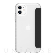 【iPhone11 ケース】Survivor Clear Wallet for Nickel (Clear/Black)