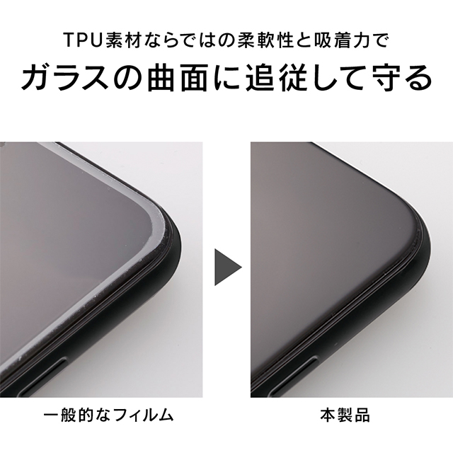 【iPhone11/XR フィルム】衝撃吸収 TPU 画面保護フィルム 高透明サブ画像