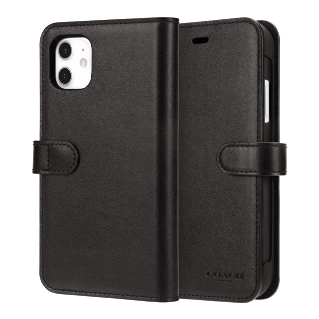 【iPhone11 ケース】LEATHER WALLET CASE (MIDNIGHT BLACK) Leather Foliogoods_nameサブ画像
