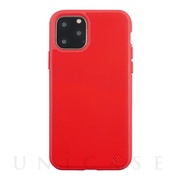 【iPhone11 Pro ケース】100% ECO LEATHER/ECO BACK SHELL CASE (Red)
