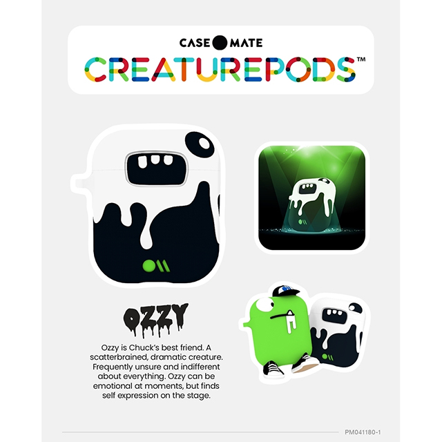 【AirPods(第2/1世代) ケース】CreaturePods (OZZY)goods_nameサブ画像