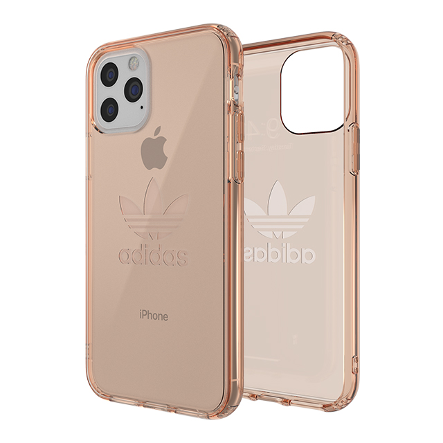 【iPhone11 Pro ケース】Protective Clear Case Big Logo FW19 (Rose)サブ画像