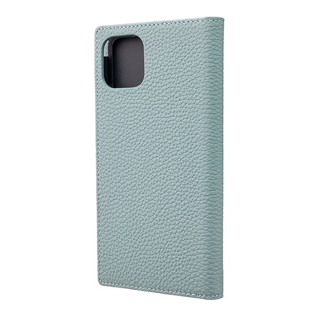 【iPhone11 Pro Max/XS Max ケース】Shrunken-Calf Leather Book Case (Baby Blue)goods_nameサブ画像