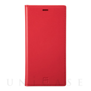 【iPhone11 Pro Max/XS Max ケース】Genuine Leather Book Case (Red)