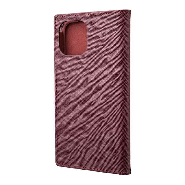 【iPhone11 Pro/XS/X ケース】“EURO Passione” PU Leather Book Case (Wine)goods_nameサブ画像