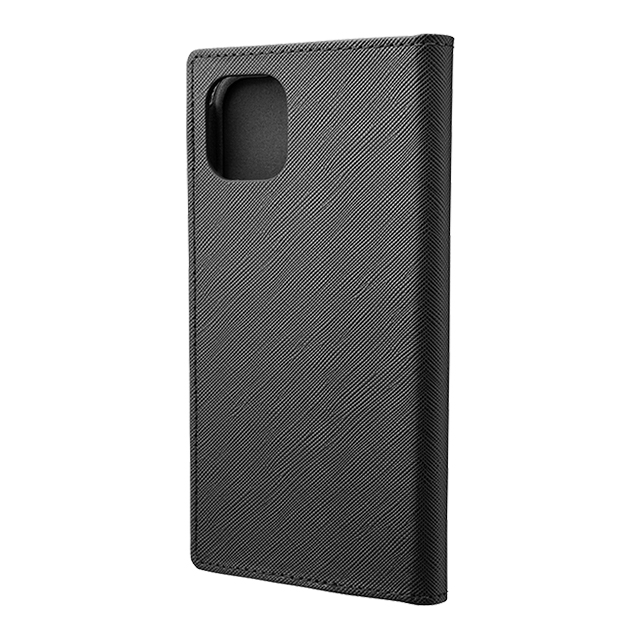 【iPhone11/XR ケース】“EURO Passione” PU Leather Book Case (Black)サブ画像