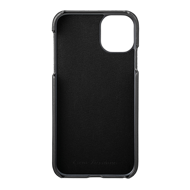 【iPhone11/XR ケース】“EURO Passione” PU Leather Shell Case (Black)サブ画像
