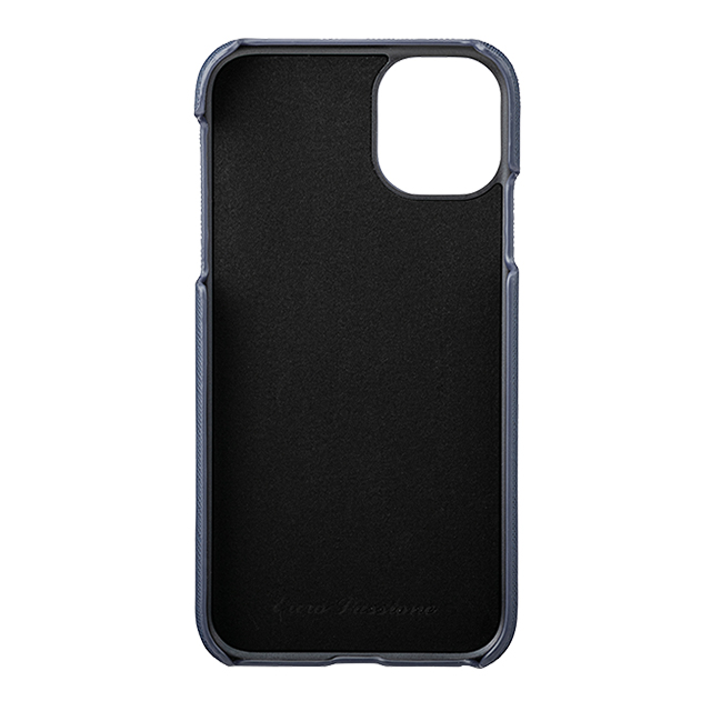 【iPhone11/XR ケース】“EURO Passione” PU Leather Shell Case (Navy)サブ画像