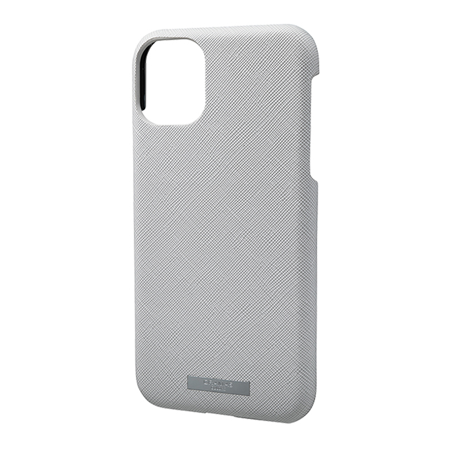 【iPhone11/XR ケース】“EURO Passione” PU Leather Shell Case (Gray)サブ画像