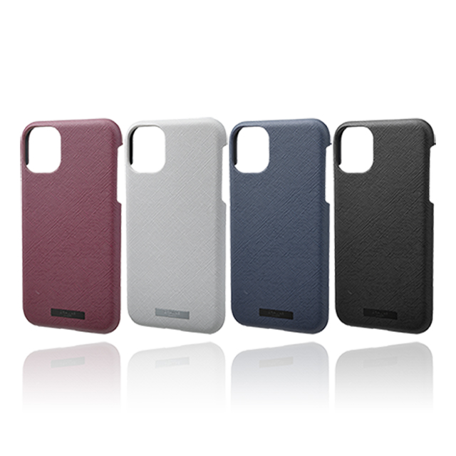 【iPhone11/XR ケース】“EURO Passione” PU Leather Shell Case (Wine)サブ画像