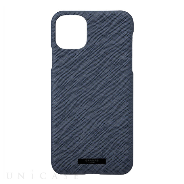 【iPhone11 Pro Max ケース】“EURO Passione” PU Leather Shell Case (Navy)