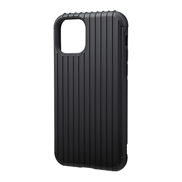 【iPhone11 Pro ケース】”Rib” Hybrid Shell Case (Black)サブ画像